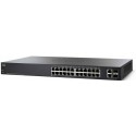 Коммутатор Cisco SB SF220-24P 24-Port 10/100 PoE Smart Plus Switch
