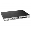 Коммутатор D-Link DGS-1510-28X/ME 24x1GE 4x10GBaseX SFP+ L2