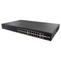 Комутатор Cisco SG550X-24P 24-port Gigabit PoE Stackable Switch