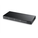 Комутатор керований L2+ 48 портів Gigabit Ethernet/4SFP+2SFP GS2210-48-EU0101F
