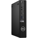 ПК-неттоп Dell OptiPlex 5080 MFF/Intel i5-10500T/8/256F/int/kbm/Lin
