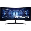 Монитор LCD Samsung 34" Odyssey G5 C34G55TWW, D-Sub, 2*HDMI, DP, VA, 3440x1440, 165 Hz, 1ms